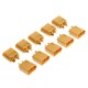 10 Pairs XT60 Male Female Bullet Connectors Plugs for RC Battery