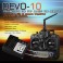 Walkera Devention DEVO10 2.4GHz 10ch Telemetry RC Transmitter & RX1002 Receiver