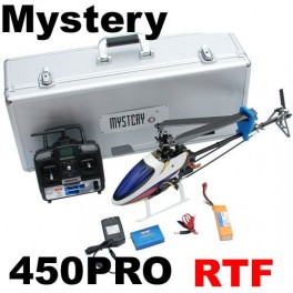 Mystery 450 PRO RTF 3D 2.4G 6CH RC Helicopter Clone Align Trex 450 PRO RTF