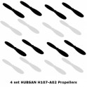 4 set Hubsan X4 Replacement Rotor Blades